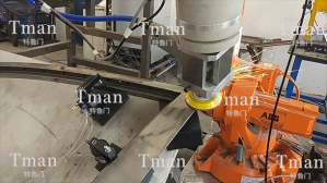 汽车车门焊缝自动打磨工作站