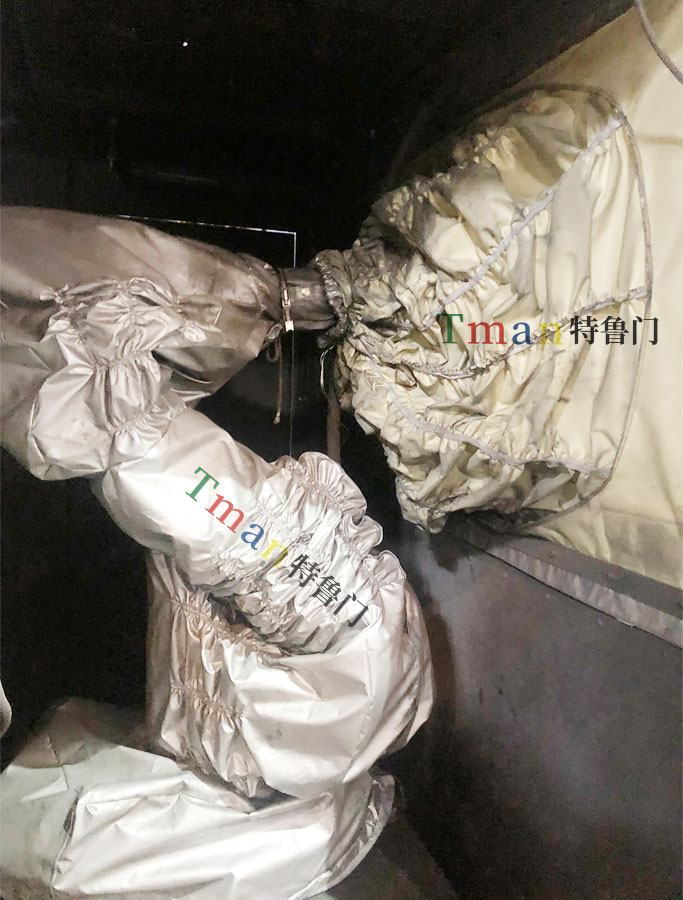 喷砂机器人防护服