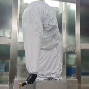 喷漆机器人防护服的关节余量预留指南