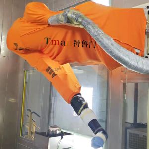 喷漆机器人防静电防护服，到底能省多少事