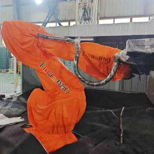IRB6700防尘机器人防护服:挡住车间粉尘伤害